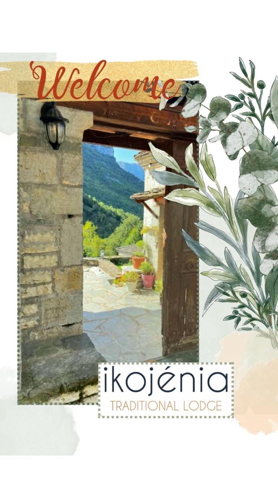 Ikojenia Traditional Lodge Papigko Esterno foto